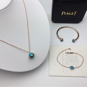 Women's Necklace Bracelet Set